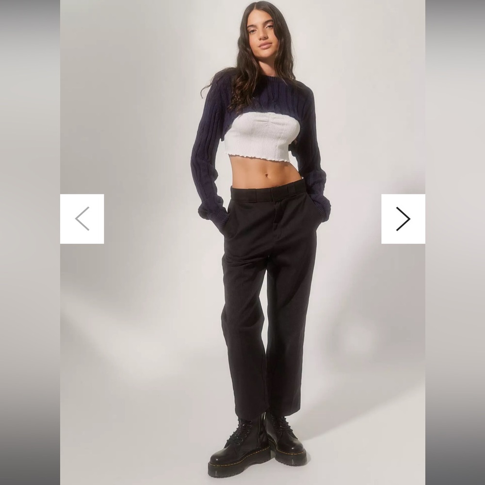 Dickies High Waisted Ankle Pant Black Size 12